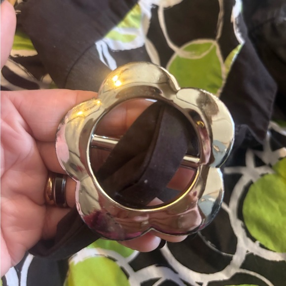 Stylish Girls Dress with Green and Black Pattern - Picture 4 of 4